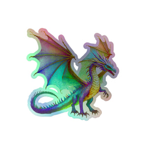 Dragon Holographic stickers