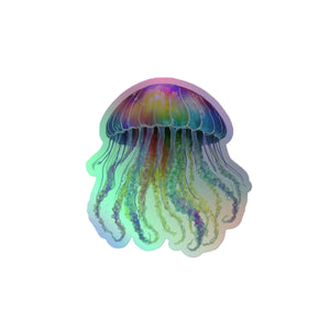 Jellyfish Holographic stickers