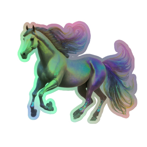 Horse Holographic stickers