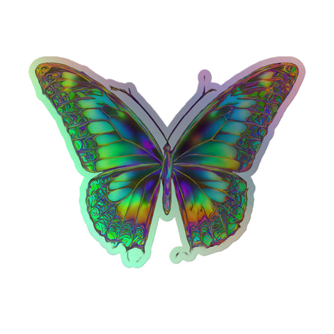 Butterfly Holographic stickers