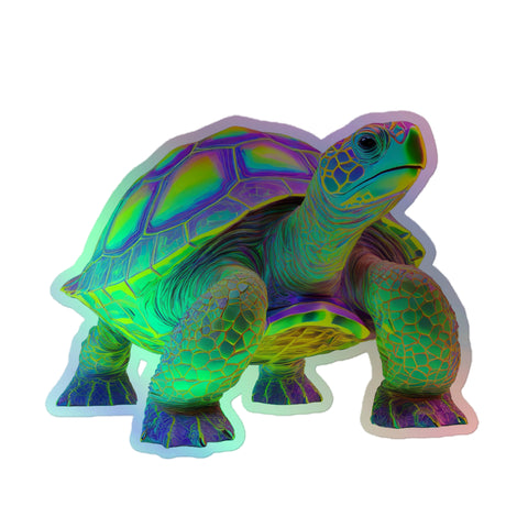 Turtle Holographic stickers