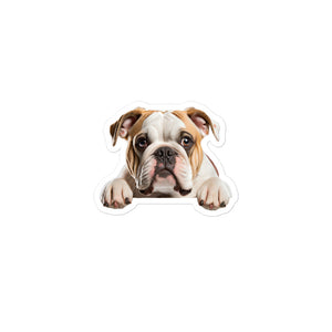 Petpaws Bulldog Bubble-free stickers