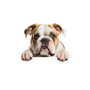 Petpaws Bulldog Bubble-free stickers