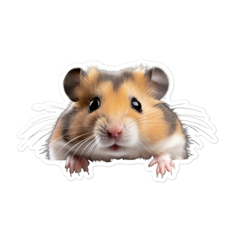 Petpaws Hamster Bubble-free stickers