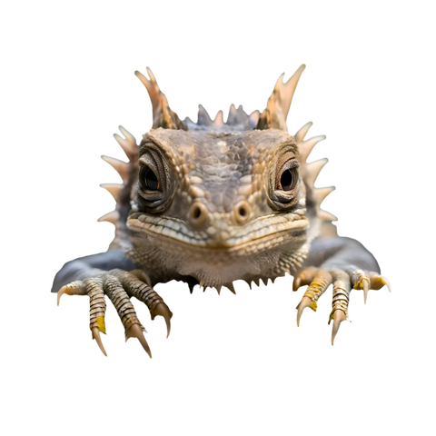 Petpaws Horned Lizard Bubble-free stickers