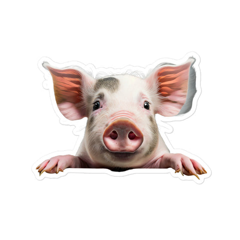 Petpaws Mini Pig Bubble-free stickers