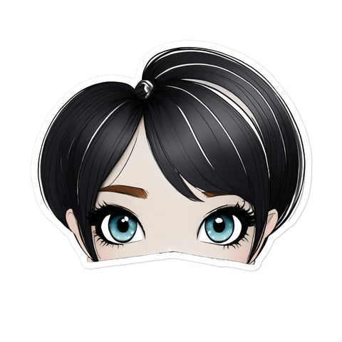 Jelsee Anime Eyes Bubble-free stickers