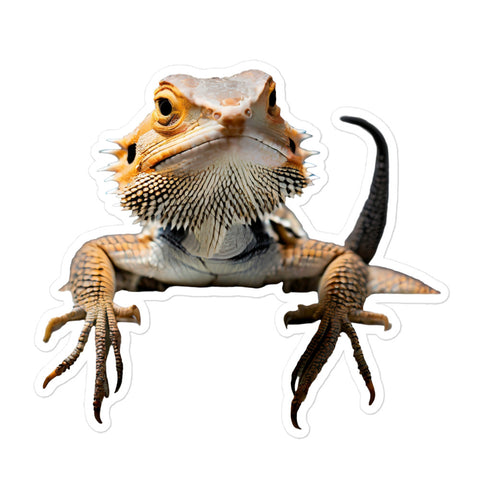 Petpaws Bearded Dragon Bubble-free stickers