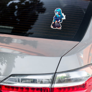 Anime Army Isabell Bubble-free stickers