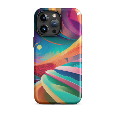 Color Road Tough Case for iPhone®