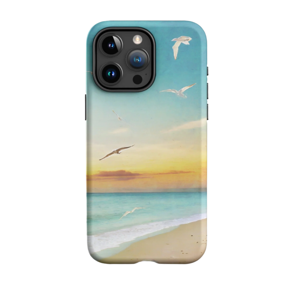 Beach View Tough Case for iPhone TrippyZips Beach View Tough Case for iPhone TrippyZips