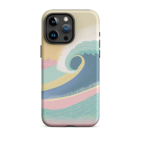 Pastel Wave Tough Case for iPhone®